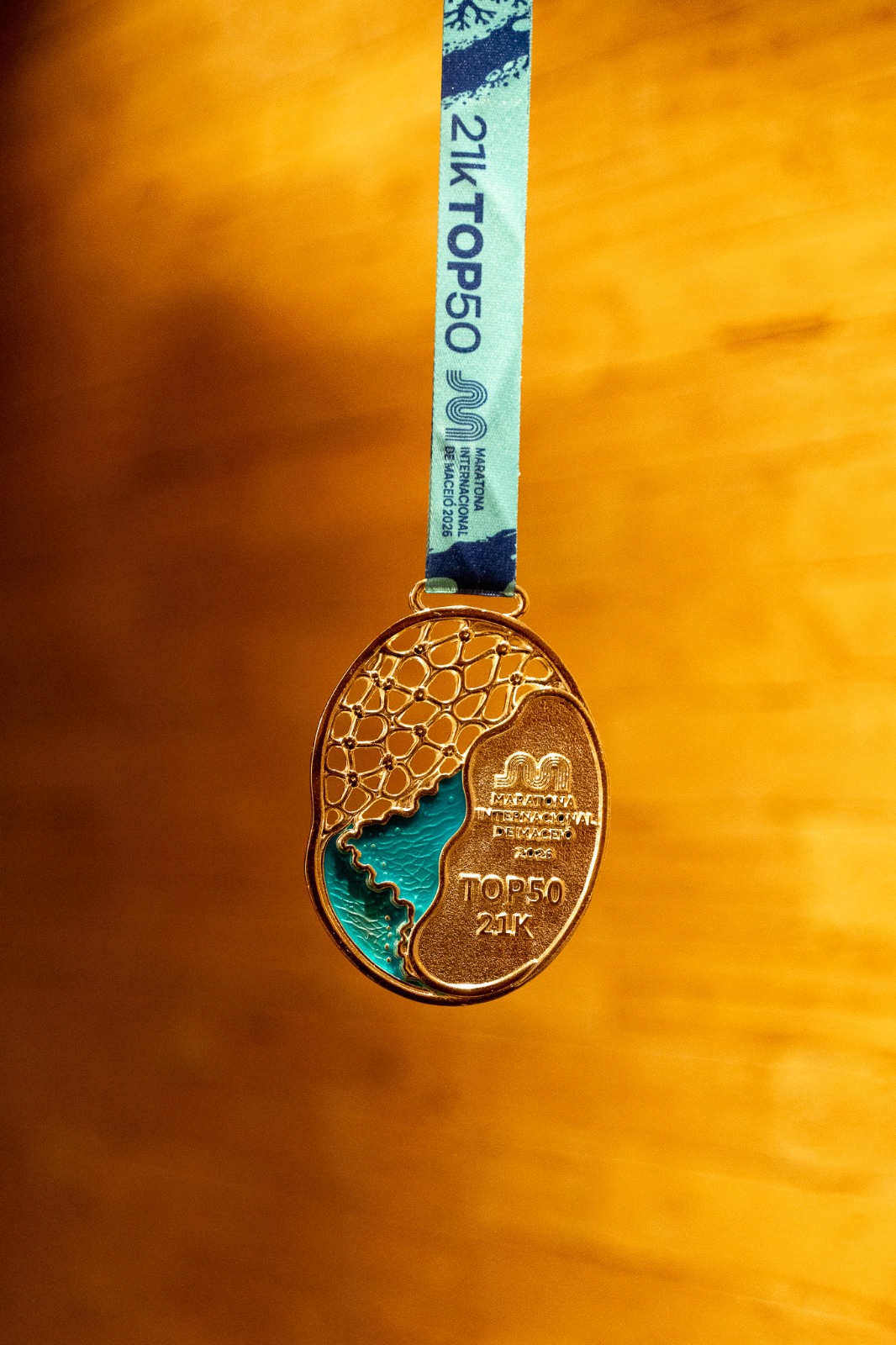 Medalha Top 50 · 21K — Maratona Internacional de Maceió 2026