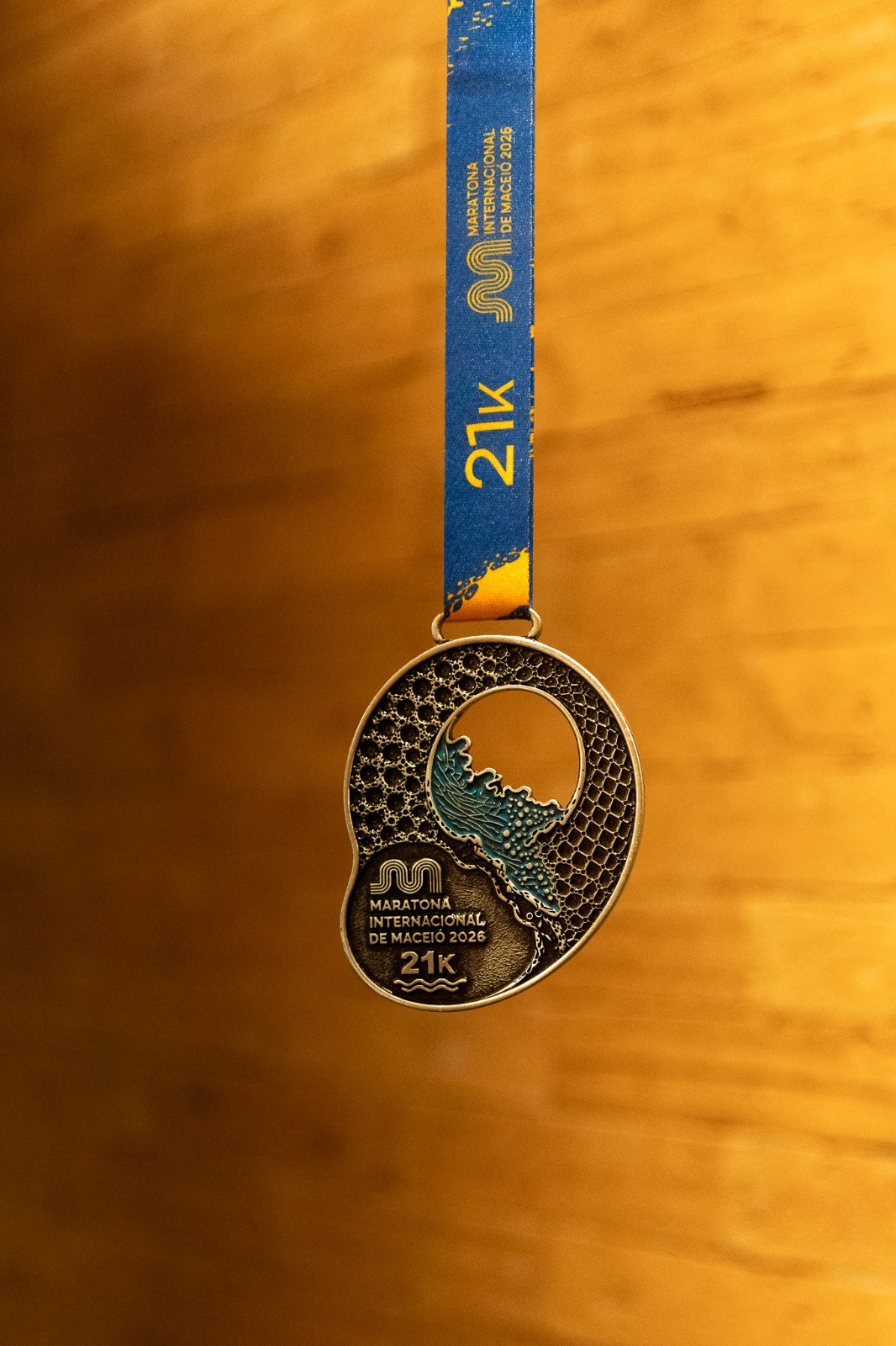 Medalha 21K — Maratona Internacional de Maceió 2026