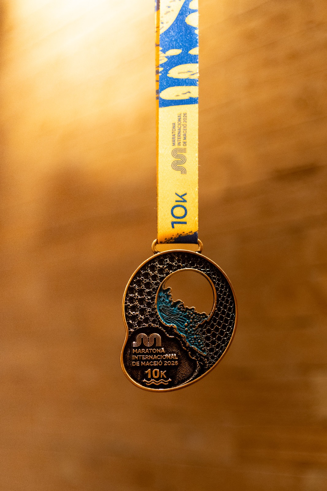 Medalha 10K — Maratona Internacional de Maceió 2026